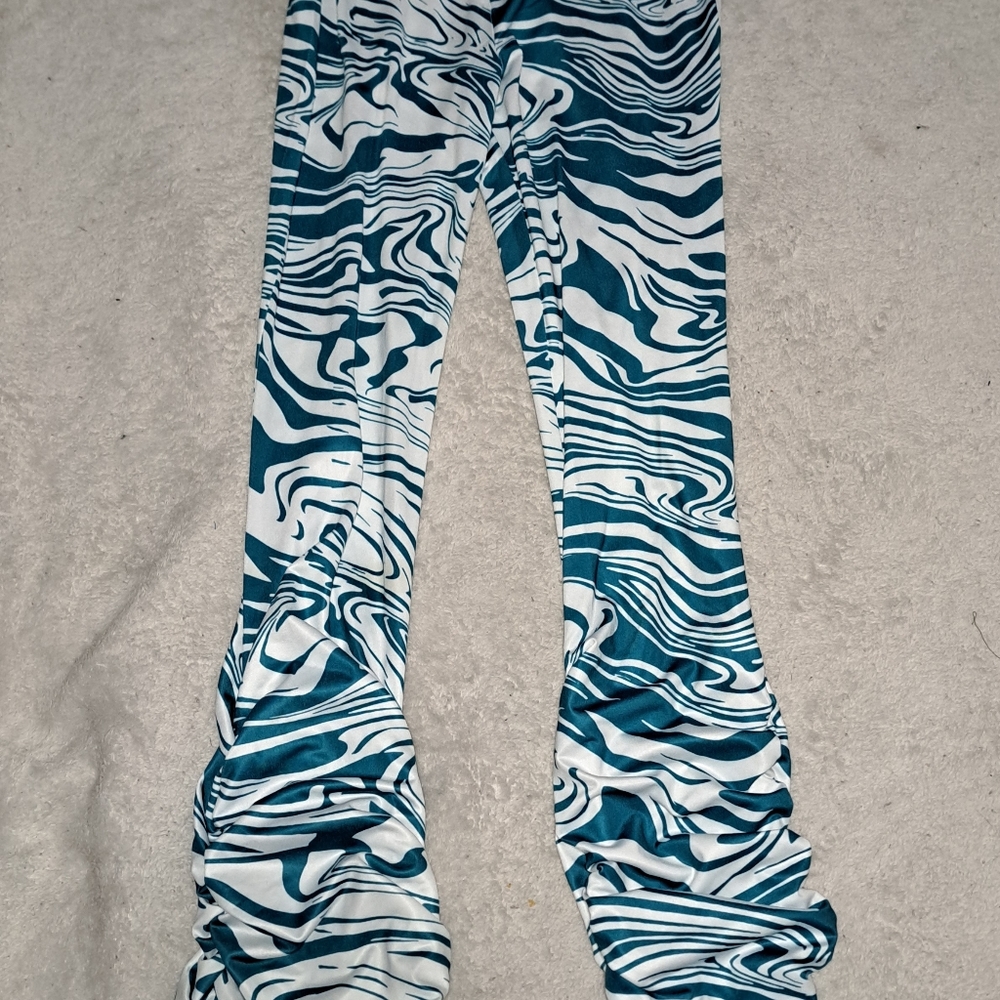 FLUID PATTERN LEGGINGS